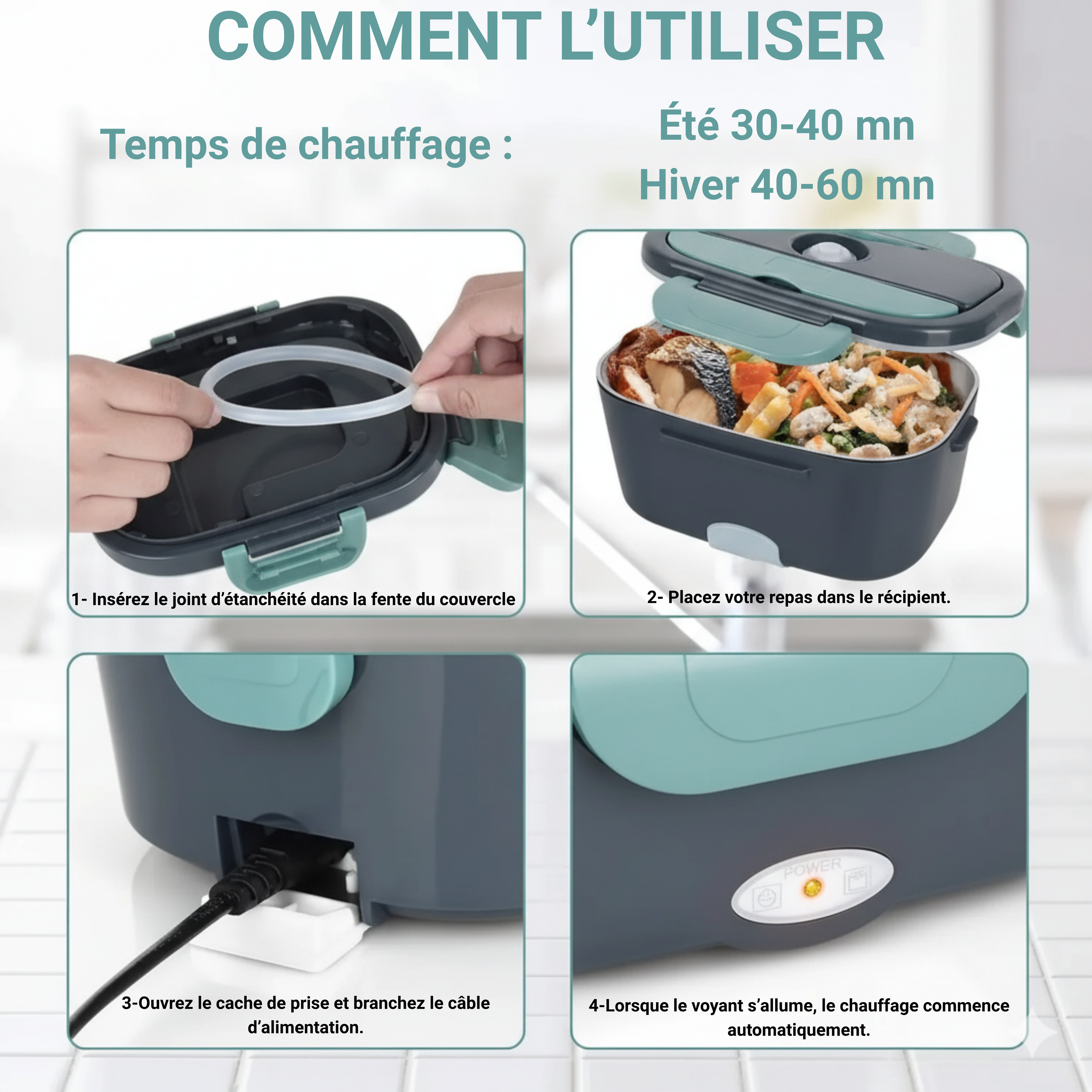 Chauffe-Repas Portable