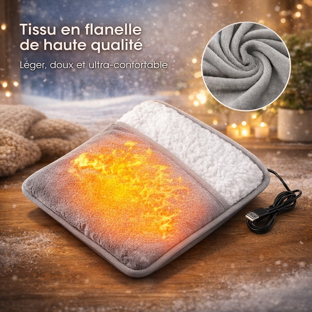Coussin Chauffant Anti-Douleur USB – Chaleur Profonde & Relaxation