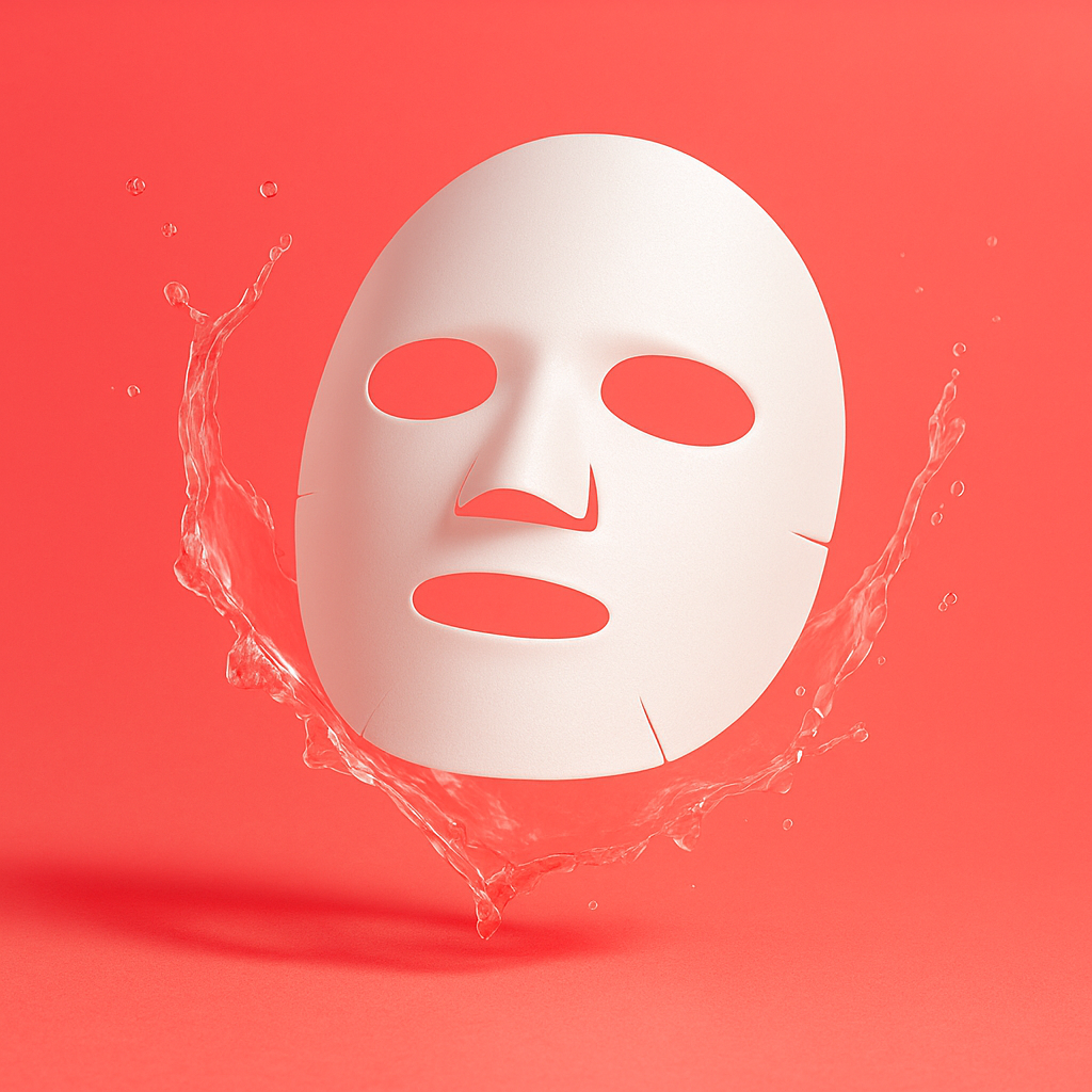 Masque Tissu Visage Pastèque