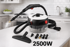 Nettoyeur Vapeur Haute Pression 2500W – Dégraissage Instantané & Désinfection 105°C