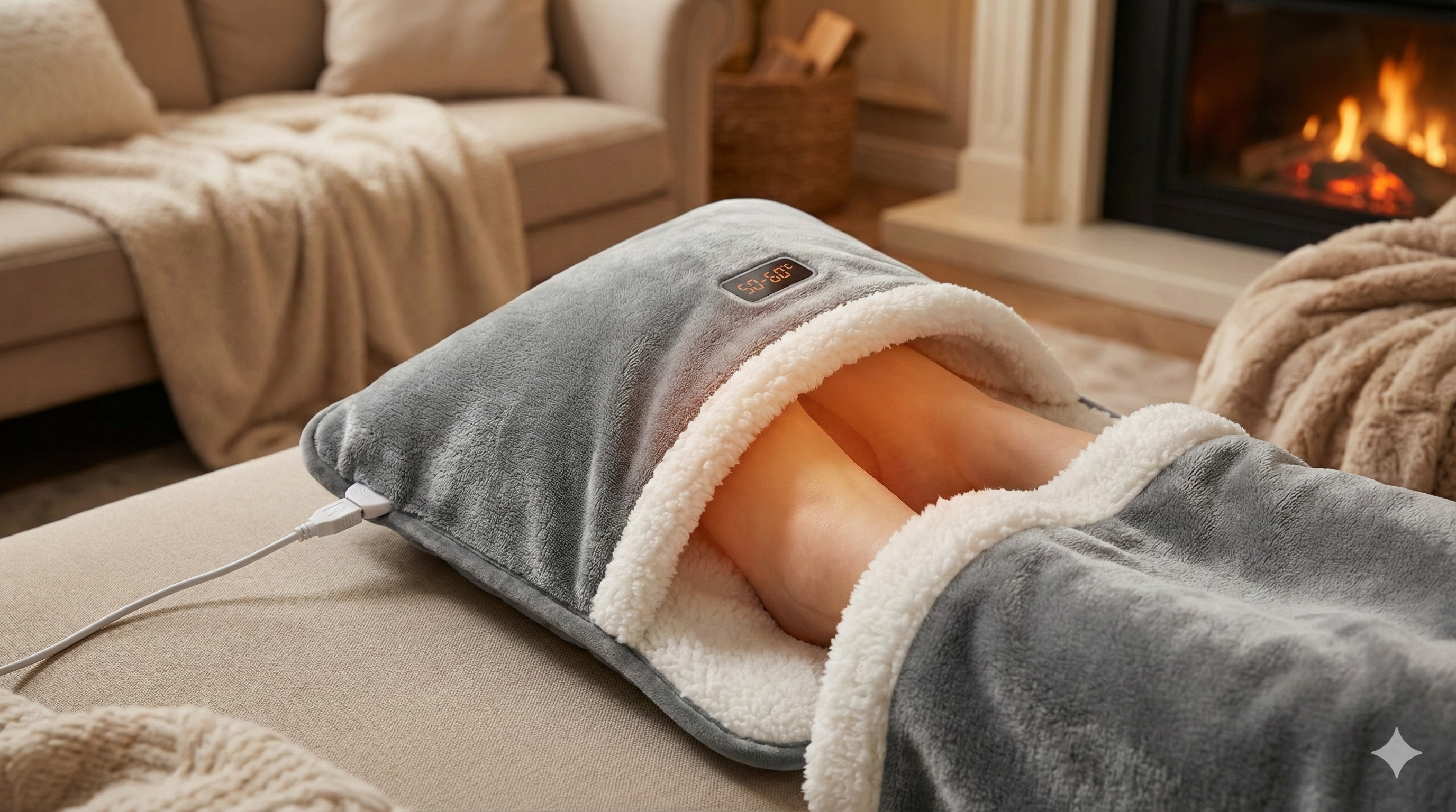 Coussin Chauffant Anti-Douleur USB – Chaleur Profonde & Relaxation