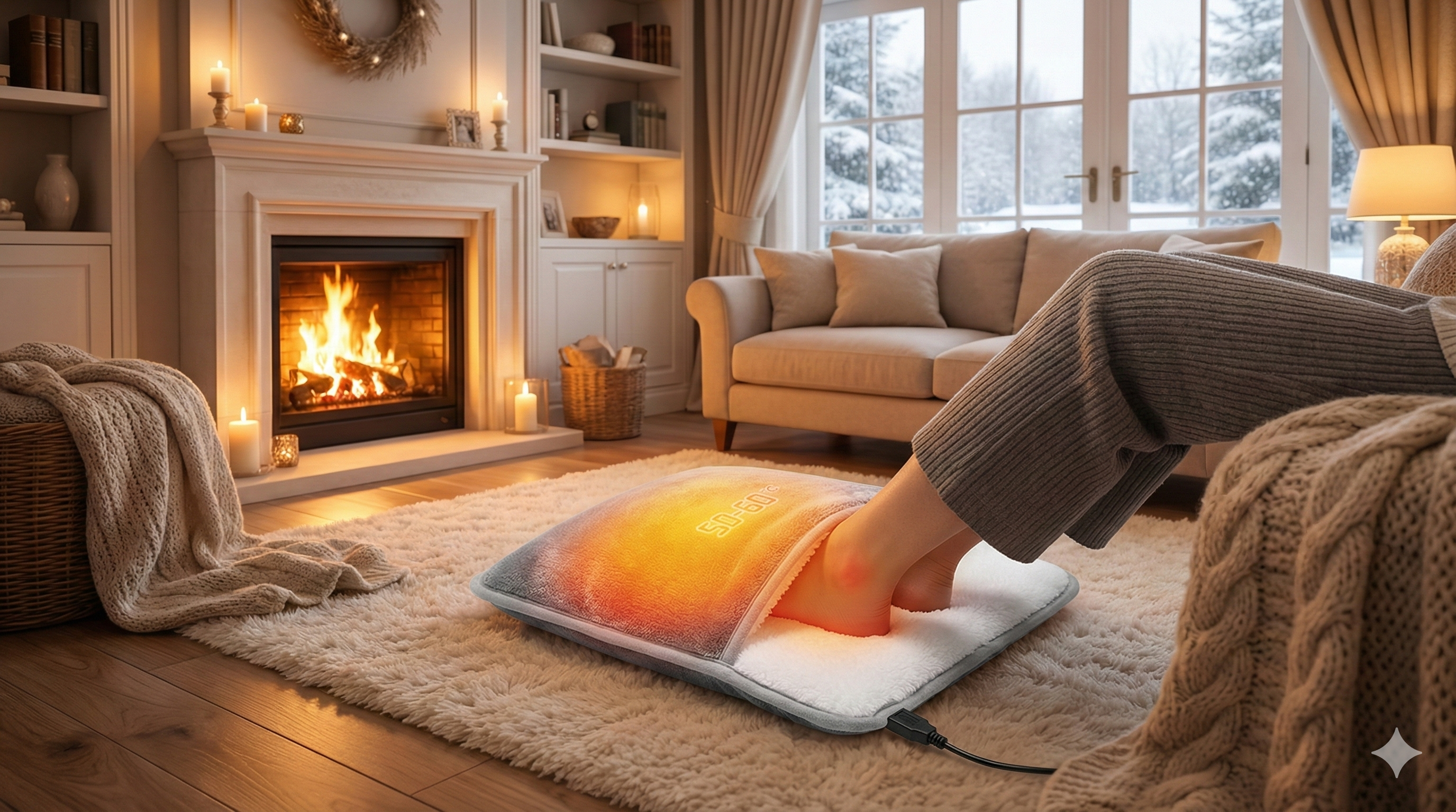 Coussin Chauffant Anti-Douleur USB – Chaleur Profonde & Relaxation