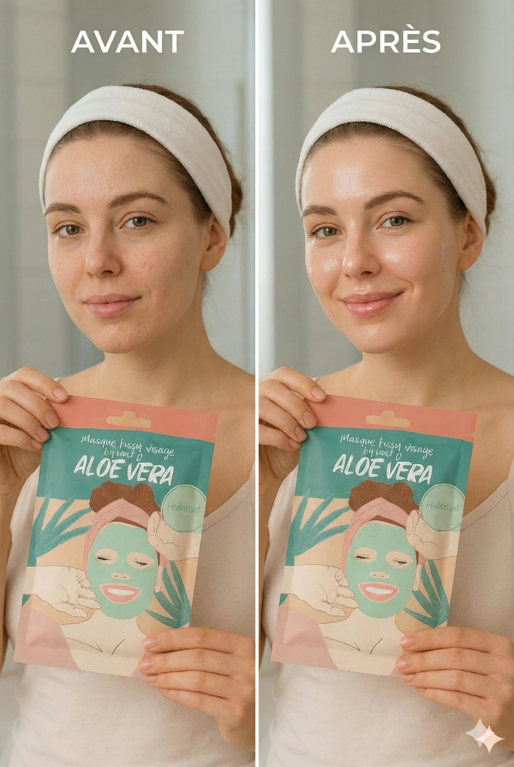 Masque Aloe Vera en Tissu