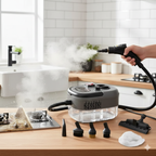 Nettoyeur Vapeur Haute Pression 2500W – Dégraissage Instantané & Désinfection 105°C