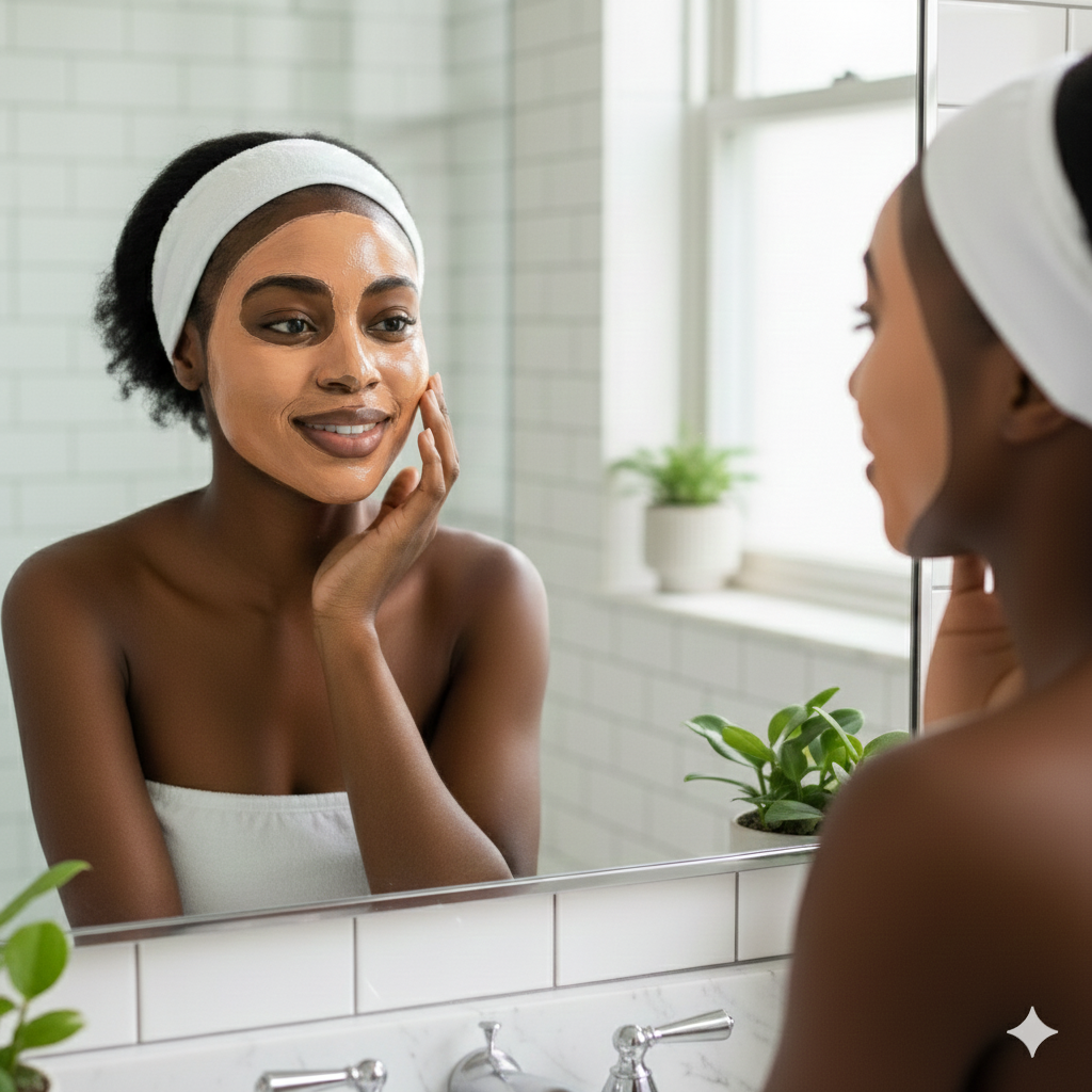 Masque Visage Pêche